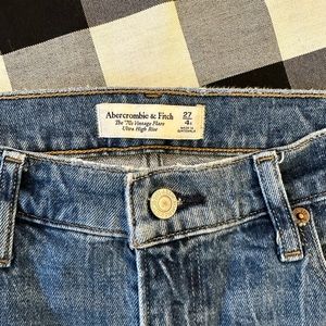 Abercrombie High Rise Flare Jeans